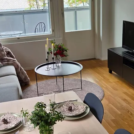 2ndhomes Cozy With 1br, Sauna And Parking Apartment Rovaniemi